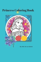 Princess Coloring Book B0C1J9F9P4 Book Cover