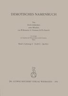 Demotisches Namenbuch: Lieferung 11 3882265590 Book Cover