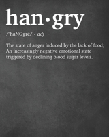 han.gry: Personalized Blank Cookbook and Custom Recipe Journal to Write in Cute Gift for Women Mom Wife: Funny Gag Gift 1670111962 Book Cover