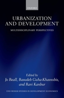 Urbanization and Development: Multidisciplinary Perspectives 0199590141 Book Cover
