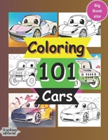 Coloring 101 Cars: Coloring book for kids activities B0CNR7Z942 Book Cover