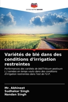 Variétés de blé dans des conditions d'irrigation restreintes 6203394742 Book Cover