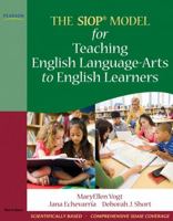 The SIOP Model for Teaching English-Language Arts to English Learners (SIOP Series) 0205627609 Book Cover