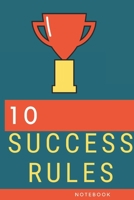 10 Success rules: The Best Daily Journal and Fastest Way to Slow Down, Power Up, and Get Sh*t Done . 10 Success rules 1661388884 Book Cover