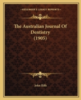 The Australian Journal Of Dentistry 1164582607 Book Cover