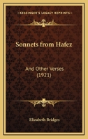Sonnets From Hafez & Other Verses 124154333X Book Cover