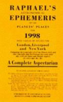 Raphael's Astronomical Ephemeris of the Planets' Places for 1998 0572022603 Book Cover