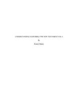 Understanding Your Bible-The New Testament 1494330687 Book Cover