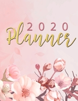 2020 Planner: Weekly Planner on Year 2020 - 365 Daily - 52 Week journal Planner Calendar Schedule Organizer Appointment Notebook, 2020 Planner Weekly and Monthly (2020 weekly planner) 1695081374 Book Cover
