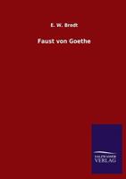 Faust Von Goethe 3846030074 Book Cover