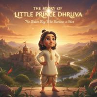 THE STORY OF LITTLE PRINCE DHRUVA: The Brave Boy Who Became a Star B0G4QZ6P8V Book Cover