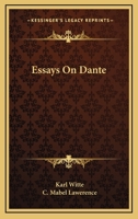Essays On Dante 1142022994 Book Cover