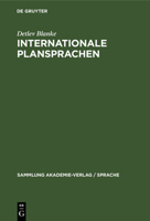 Internationale Plansprachen: Eine Einführung 3112577132 Book Cover