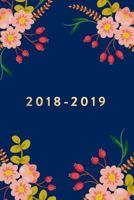 2018 - 2019: Floral, 18 Month Planner, Weekly, January 2018 - June 2019 1983659975 Book Cover