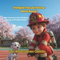 Firefighter Finn and the Great Recess Rescue!: A Calm Adventure About Kindness, Listening, and Finding Friends! (Firefighter Finn: Fun & Adventures Stories) B0GL2M4GYR Book Cover