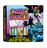 The Art of Drawing Comic Books Kit: Learn to draw comic book characters and create your own comic books 0785841326 Book Cover