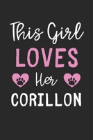 This Girl Loves Her Corillon: Lined Journal, 120 Pages, 6 x 9, Funny Corillon Gift Idea, Black Matte Finish (This Girl Loves Her Corillon Journal) 1673508693 Book Cover