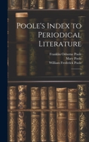 Poole's Index to Periodical Literature: 2 1022217372 Book Cover