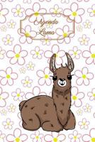 Agenda Lama: Agenda perpétuel avec couverture et intérieur Lama - 56 semaines avec des pages supplémentaires à découvrir (15 x 23 cm) (Mon Agenda Perpétuel) 1790806941 Book Cover
