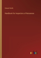 Handbook for Inspectors of Nuisances 1020089512 Book Cover