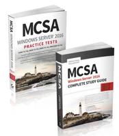 McSa Windows Server 2016 Complete Study Guide & Practice Tests Kit 111963363X Book Cover