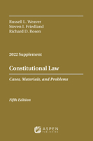 Constitutional Law: Cases, Materials, and Problems, 2022 Case Supplement 1543858813 Book Cover