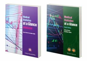 Medical Statistics at a Glance, 4e Text & Workbook 1119692121 Book Cover