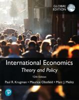 International Economics: Theory and Policy 0134519574 Book Cover