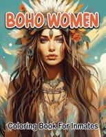 Boho woman coloring book for inmates 1963035860 Book Cover