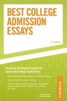 Peterson's Best College Admission Essays 0028616901 Book Cover