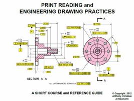 Print Reading and Engineering Drawing Practices 0999791737 Book Cover