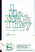 I, He, We, and They: A Literary Approach to Isaiah 53 (JSOT Supplement Series, 1) 0905774000 Book Cover