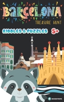 Barcelona - treasure hunt: Riddles and puzzles for kids and parents B08VCL5C8G Book Cover