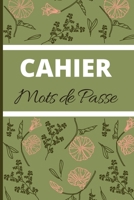 CAHIER Mots de Passe: 40 pages pour noter tous vos mots de passe | 96 mots de passe - cahier A5 petit format (cahier de synthèse des mots de passe) (French Edition) 1712794795 Book Cover