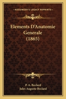 Éléments D'anatomie Générale 1247238636 Book Cover