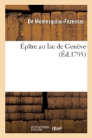 Épître au lac de Genève 2329643861 Book Cover