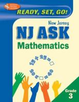 NJ ASK Mathematics Grade 3 Math (REA) - Ready, Set, Go! New Jersey ASK, Grade 3 Mathematics (Test Preps) 0738602833 Book Cover