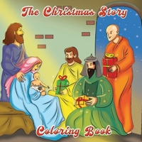 The Christmas Story: Coloring Book B0BD55T2P1 Book Cover