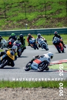 Hausaufgabenheft 2020 / 2021: Kalender September 2020 bis August 2021, Wochenplaner 1 Woche auf 2 Seiten, Schulaufgabentermine, Notenübersicht auf 2 Seiten, Notizen, ca. 15x21 cm (German Edition) 1660493706 Book Cover