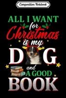 Composition Notebook: Australian Shepherd My Dog And A Good Book For Xmas Gift  Journal/Notebook Blank Lined Ruled 6x9 100 Pages 1672154774 Book Cover