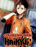 Haikyuu Coloring Book B08HTG6K7V Book Cover