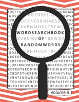 Word Search Book Of Random Words Volume 9: 50 Word Search Puzzles With Solutions Skill Level Medium B08HTDC8JD Book Cover