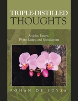 Triple-Distilled Thoughts: Articles, Essays, Photo-Essays, and Speculations 1543784712 Book Cover