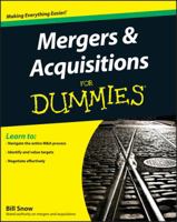 Mergers and Acquisitions for Dummies 0470385561 Book Cover