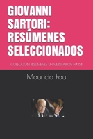 GIOVANNI SARTORI: RESÚMENES SELECCIONADOS: COLECCIÓN RESÚMENES UNIVERSITARIOS Nº 64 (Spanish Edition) 1790437326 Book Cover