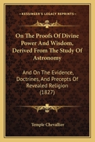 On the Proofs of Divine Power and Wisdom 0530056062 Book Cover