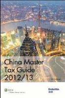 China Master Tax Guide 2012/13 9881552435 Book Cover