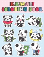 Kawaii Coloring Book: Kawaii Doodle and Character Japanese Style For Kids and Adults B087SCHN67 Book Cover