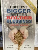 I Believe Bigger Better Bolder Blessings 0967981611 Book Cover