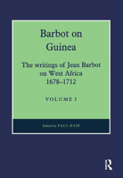 Barbot on Guinea Volume I 0904180328 Book Cover